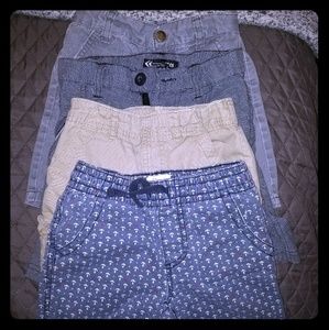 4 pairs of 4t shorts